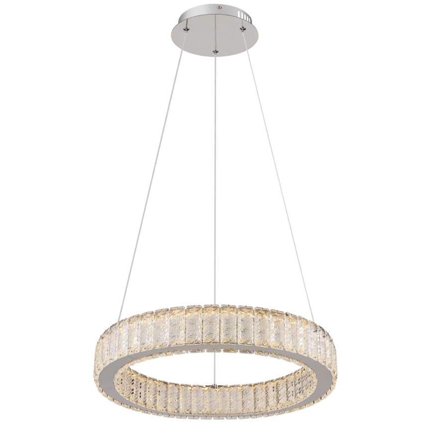 Globo - Светодиодная подвесная люстра с регулированием яркости LED/50W/230V 2700-6000K диаметр 50 см + дистанционное управление