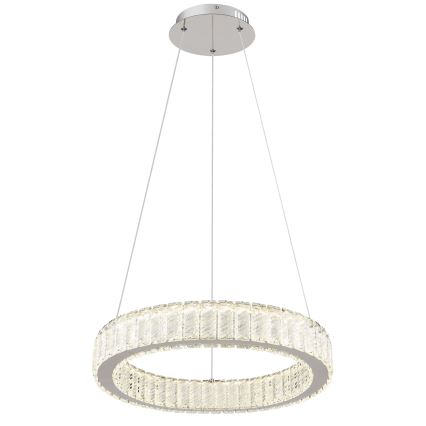 Globo - Светодиодная подвесная люстра с регулированием яркости LED/50W/230V 2700-6000K диаметр 50 см + дистанционное управление