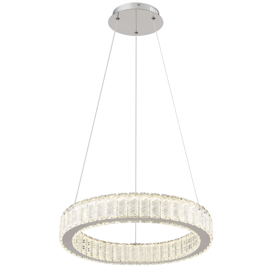 Globo - Светодиодная подвесная люстра с регулированием яркости LED/50W/230V 2700-6000K диаметр 50 см + дистанционное управление