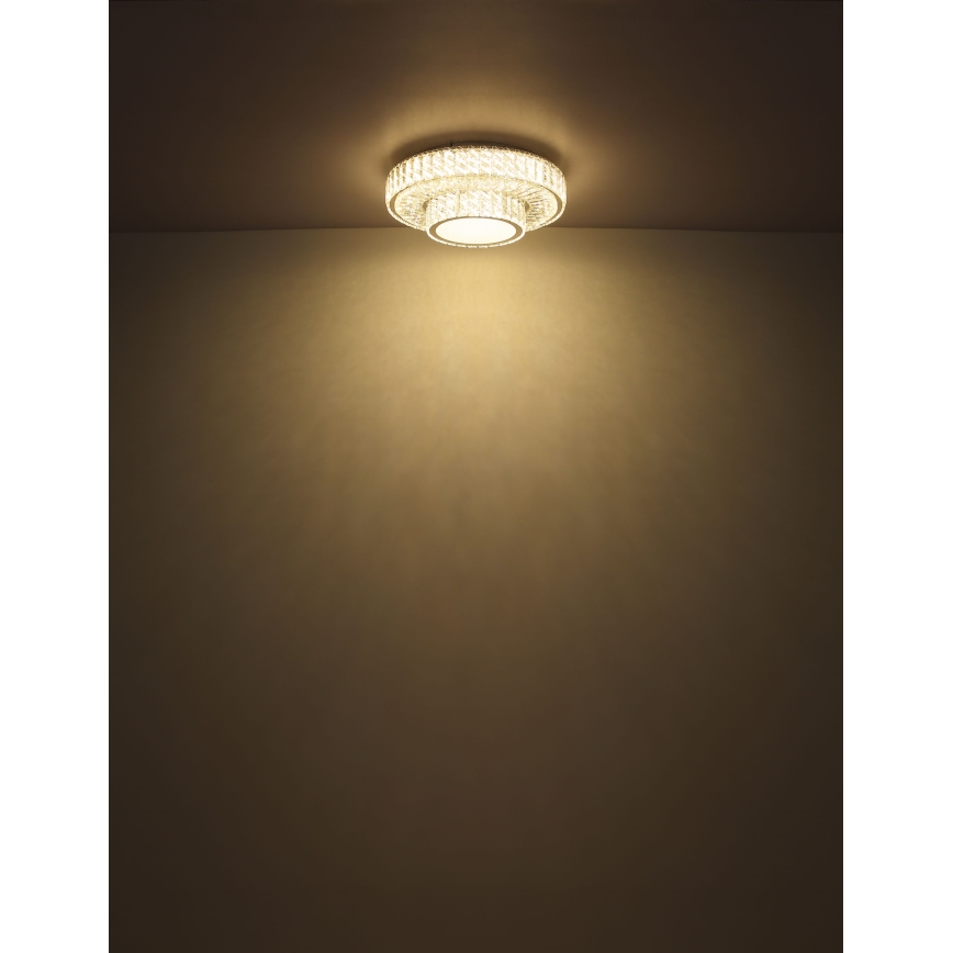 Globo - Светодиодный регулируемый потолочный светильник LED/50 Вт/230 В 2700-6000K диаметр 50 см + пульт дистанционного управления