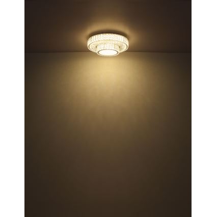 Globo - Світлодіодний стельовий світильник з регулюванням яскравості LED/50W/230V 2700-6000K діаметр 50 см + пульт дистанційного керування