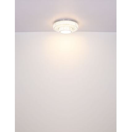 Globo - Світлодіодний стельовий світильник з регулюванням яскравості LED/50W/230V 2700-6000K діаметр 50 см + пульт дистанційного керування
