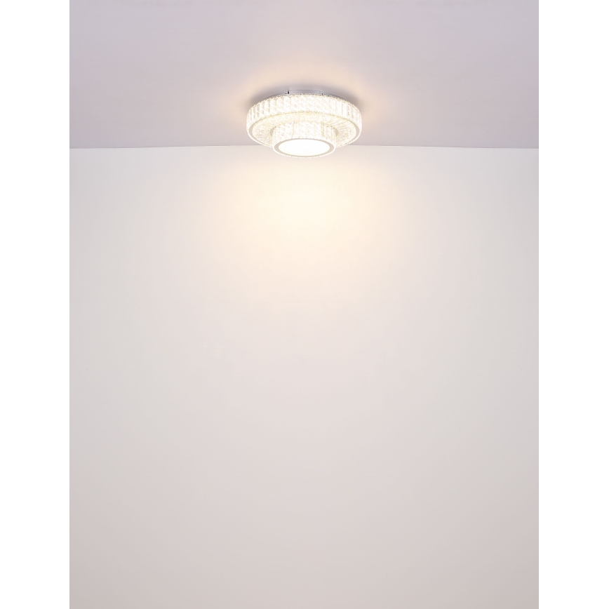 Globo - Світлодіодний стельовий світильник з регулюванням яскравості LED/50W/230V 2700-6000K діаметр 50 см + пульт дистанційного керування