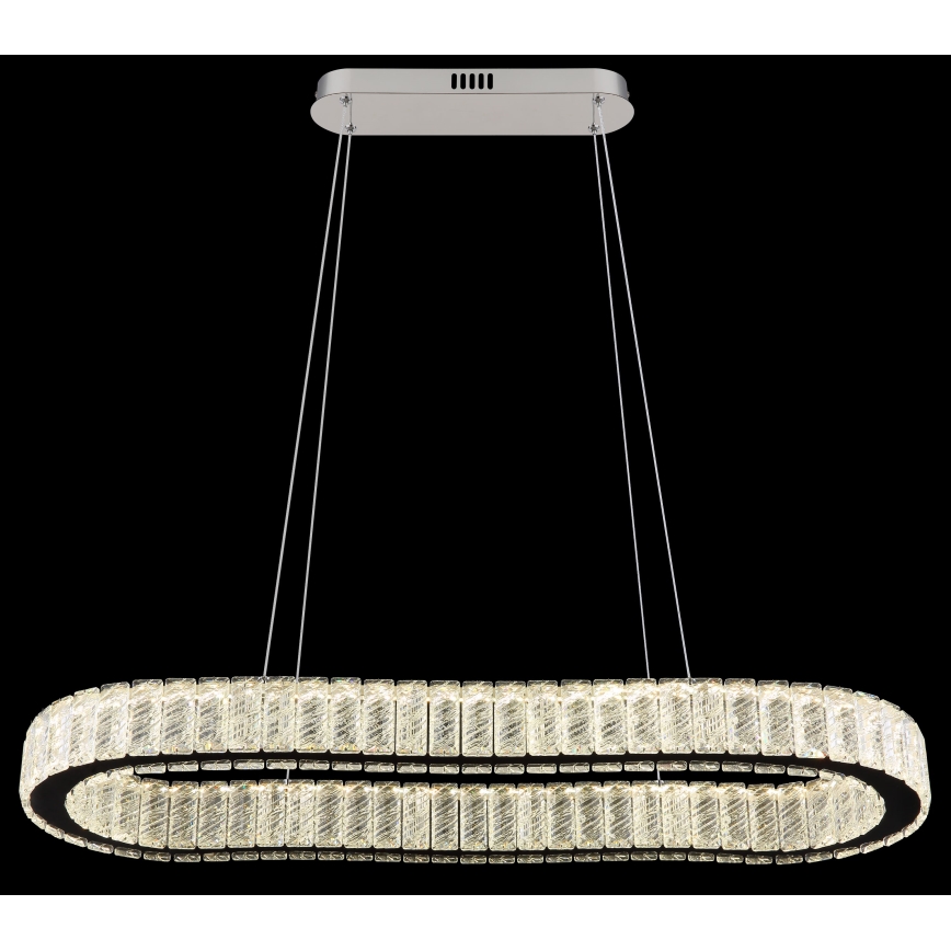 Globo - Светодиодная подвесная люстра с регулированием яркости LED/58W/230V 2700-6000K + дистанционное управление