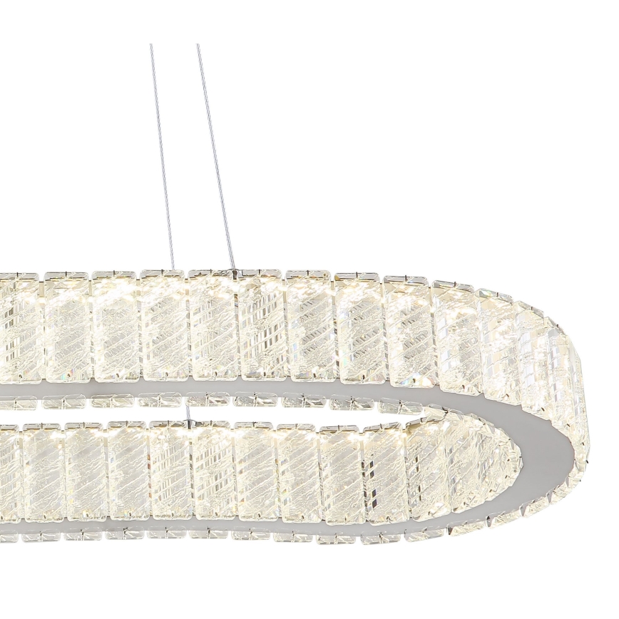 Globo - Светодиодная подвесная люстра с регулированием яркости LED/58W/230V 2700-6000K + дистанционное управление