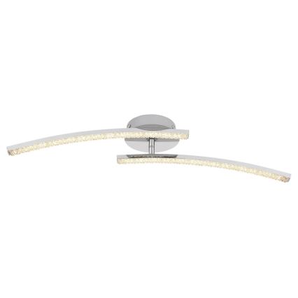 Globo - Пристельова LED люстра для ванної 2xLED/6W/230V IP44