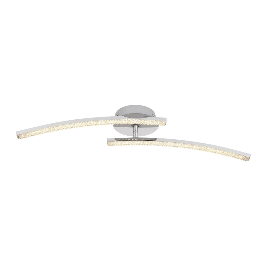 Globo - Пристельова LED люстра для ванної 2xLED/6W/230V IP44