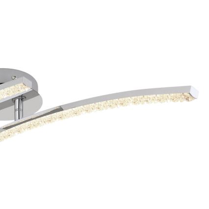 Globo - Пристельова LED люстра для ванної 2xLED/6W/230V IP44