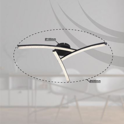 Globo - Светодиодная припотолочная люстра LED/18W/230V 2700/4000/6000K