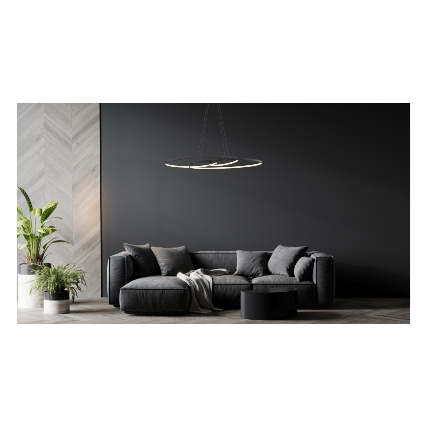 Globo - Светодиодная подвесная люстра LED/39W/230V 2700/4000/6500K
