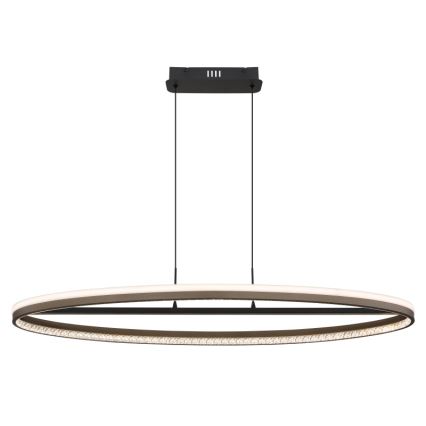 Globo - Светодиодная подвесная люстра LED/60W/230V 3000/4000/6000K коричневый