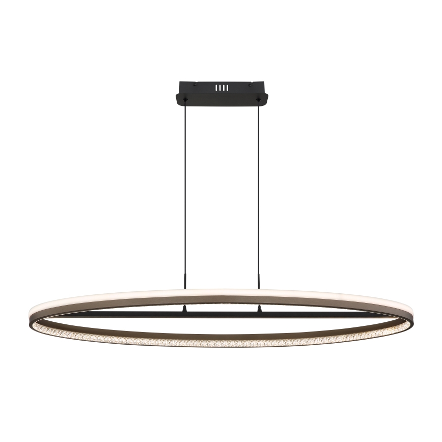 Globo - Светодиодная подвесная люстра LED/60W/230V 3000/4000/6000K коричневый