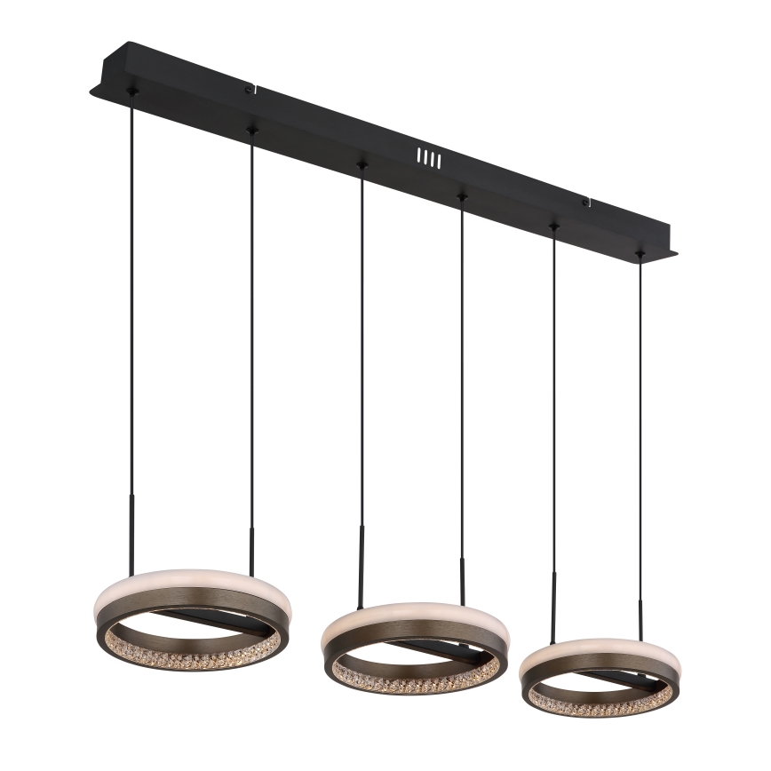 Globo - LED-люстра на тросі LED/40W/230V 3000/4000/6000K