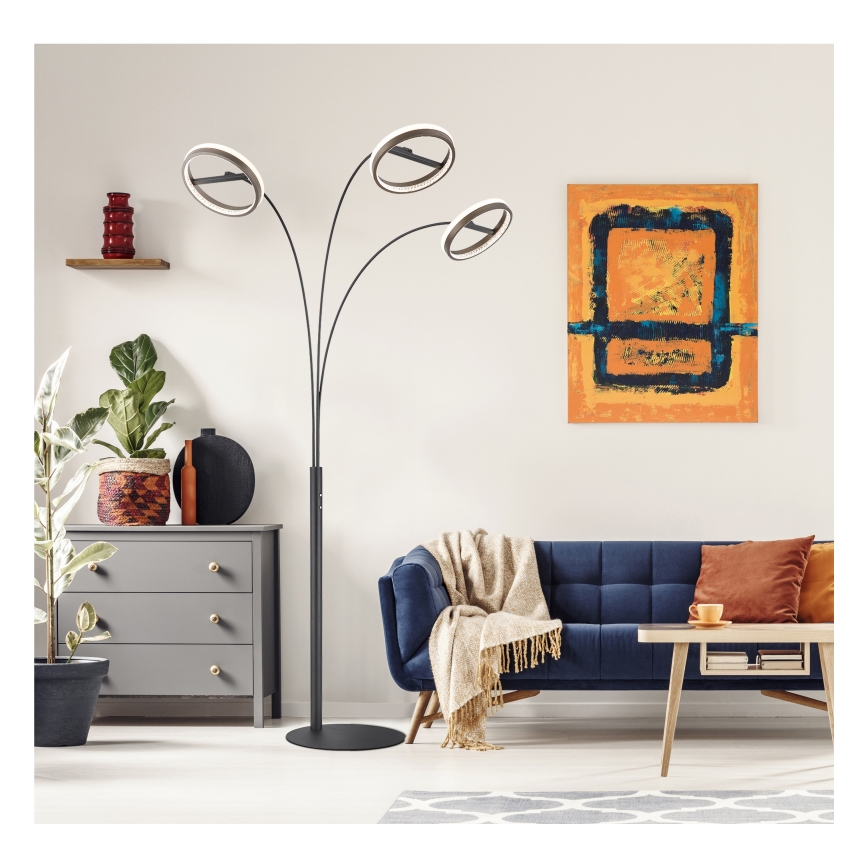 Globo - Диммируемый сенсорный напольный светильник LED/48W/230V 3000/4000/6000K