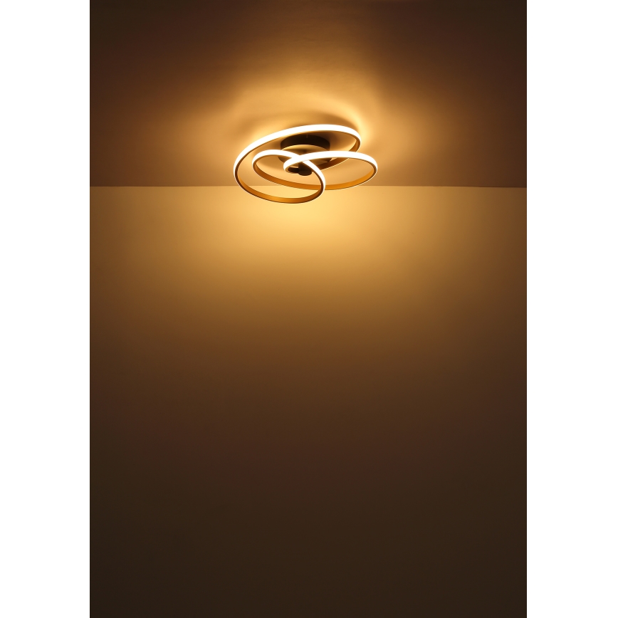 Globo - Пристельова LED люстра LED/40W/230V 3000K золотий/чорний