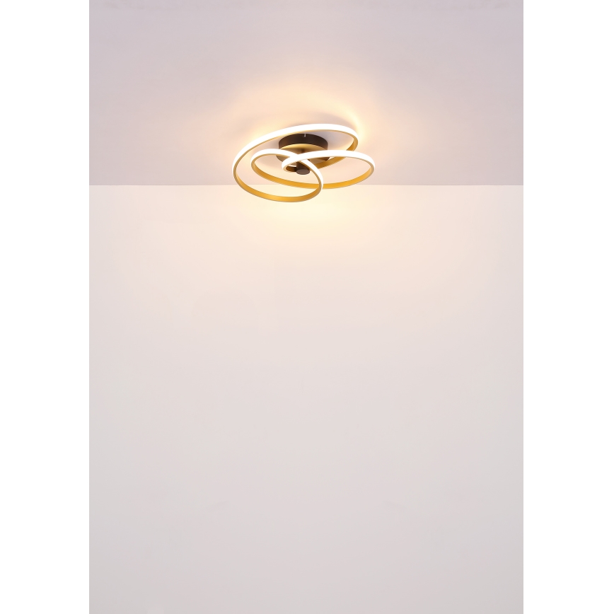 Globo - Пристельова LED люстра LED/40W/230V 3000K золотий/чорний