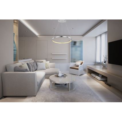 Globo - Светодиодная подвесная люстра LED/19W/230V