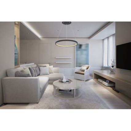 Globo - Светодиодная подвесная люстра LED/19W/230V