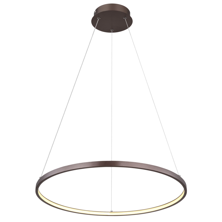 Globo - Светодиодная подвесная люстра LED/29W/230V коричневая