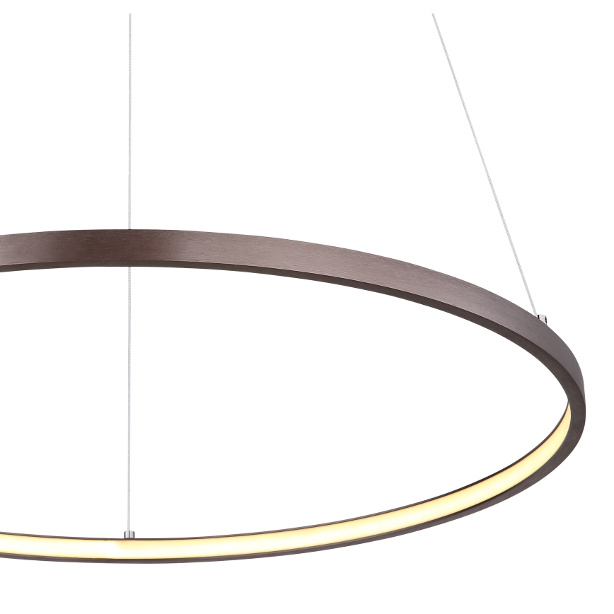 Globo - Светодиодная подвесная люстра LED/29W/230V коричневая