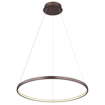 Globo - Світлодіодна підвісна люстра LED/29W/230V коричневий