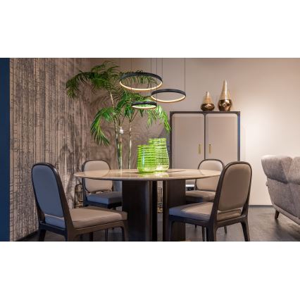 Globo - Светодиодная подвесная люстра с регулированием яркости LED/55W/230V 2700-6000K + дистанционное управление