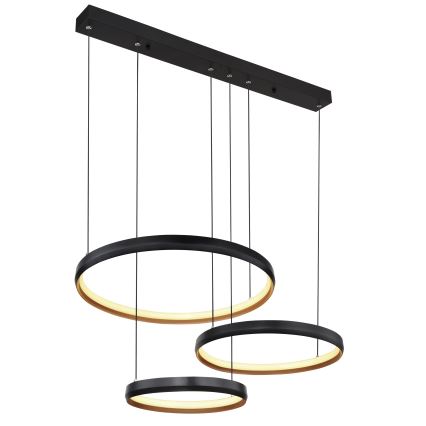 Globo - Світлодіодна підвісна люстра з регулюванням яскравості LED/55W/230V 2700-6000K + пульт дистанційного керування