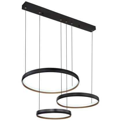 Globo - Світлодіодна підвісна люстра з регулюванням яскравості LED/55W/230V 2700-6000K + пульт дистанційного керування