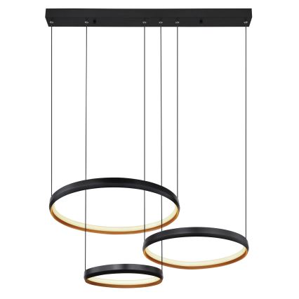Globo - Світлодіодна підвісна люстра з регулюванням яскравості LED/55W/230V 2700-6000K + пульт дистанційного керування