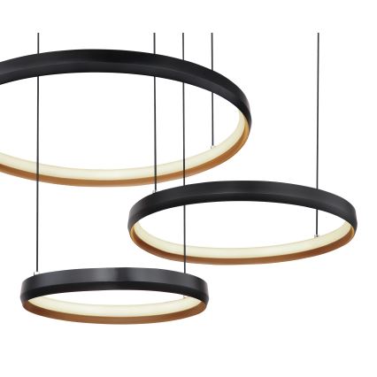 Globo - Світлодіодна підвісна люстра з регулюванням яскравості LED/55W/230V 2700-6000K + пульт дистанційного керування