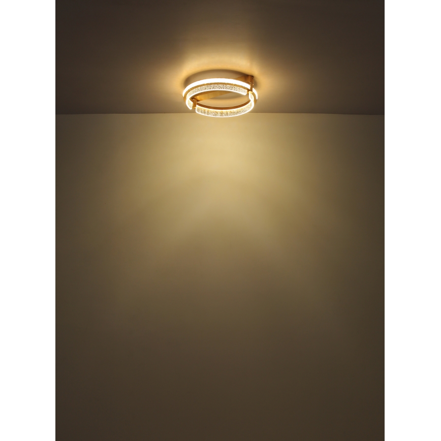 Globo - LED Хрустальный потолочный светильник с регулированием яркости LED/36W/230V 2700K-6000K + дистанционное управление