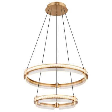 Globo - LED Кришталева підвісна люстра з регулюванням яскравості LED/78W/230V 2700K-6000K + пульт дистанційного керування