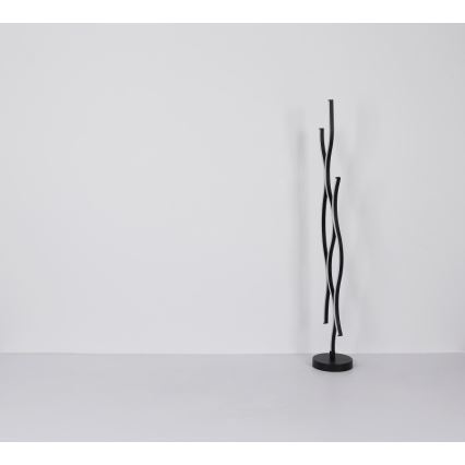 Globo - Світлодіодний торшер LED/28W/230V 3000K чорний/золотий