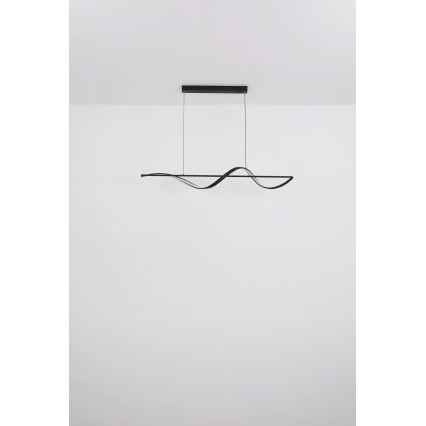 Globo - Світлодіодна підвісна люстра LED/24W/230V 3000K чорний