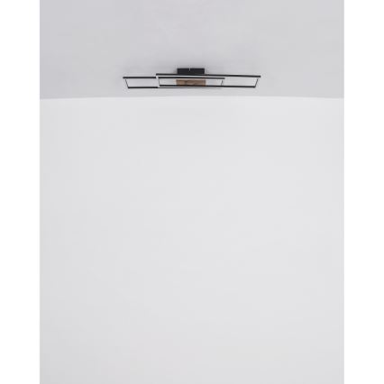 Globo - Светодиодный потолочный светильник LED/30W/230V 3000K 60x80 см черный