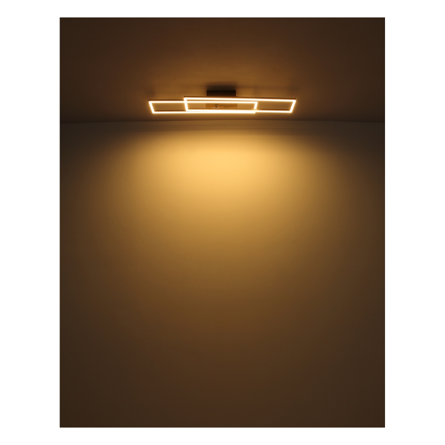 Globo - Светодиодный потолочный светильник LED/30W/230V 3000K 60x80 см черный