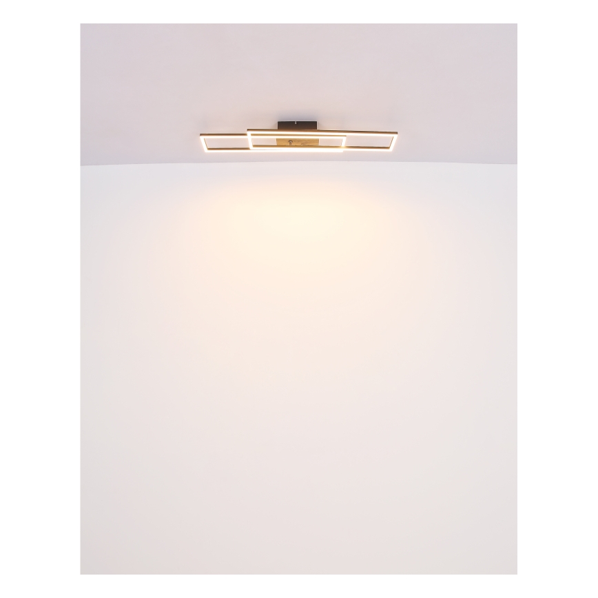 Globo - Светодиодный потолочный светильник LED/30W/230V 3000K 60x80 см черный