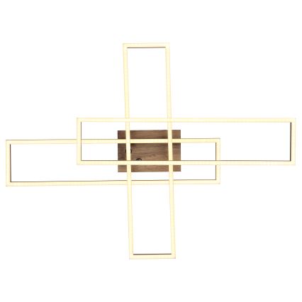 Globo - Стельовий LED світильник LED/40W/230V 3000K 60x80 см чорний