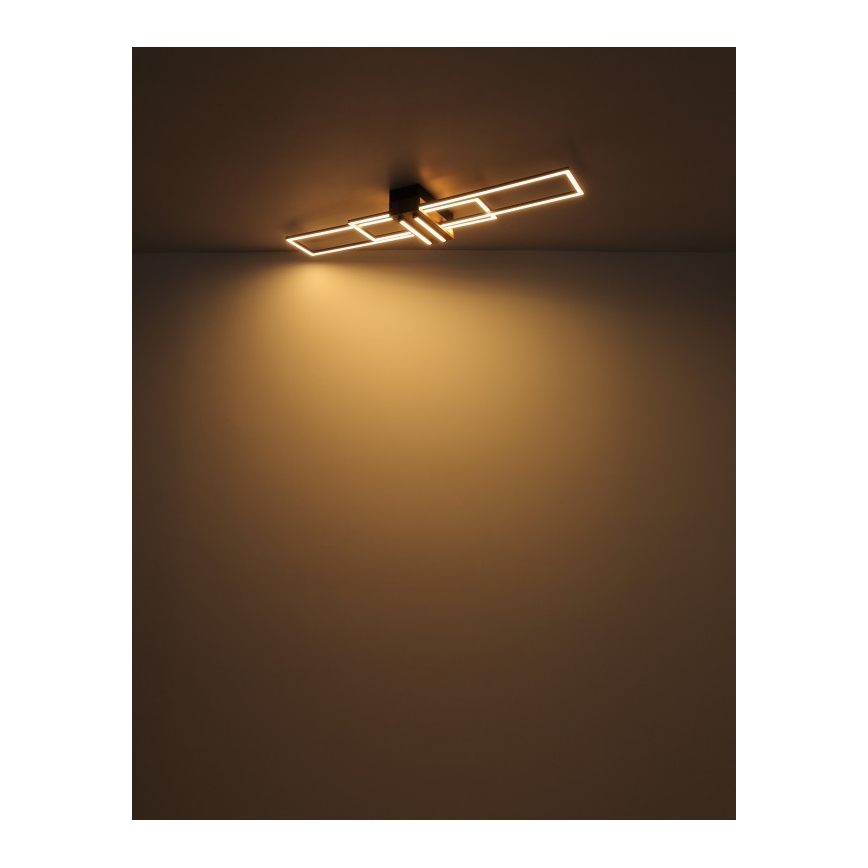 Globo - Стельовий LED світильник LED/40W/230V 3000K 25x100 см чорний