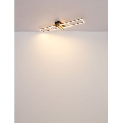 Globo - Стельовий LED світильник LED/40W/230V 3000K 25x100 см чорний