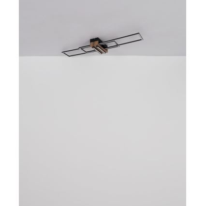 Globo - Стельовий LED світильник LED/40W/230V 3000K 25x100 см чорний