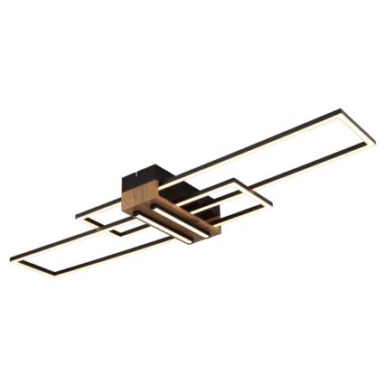Globo - Светодиодный потолочный светильник LED/40W/230V 3000K 25x100 см черный