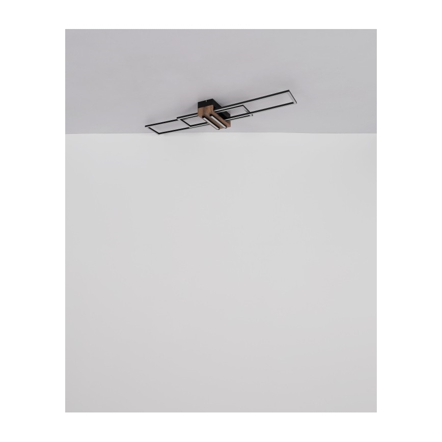 Globo - Светодиодный потолочный светильник LED/40W/230V 3000K 25x100 см черный
