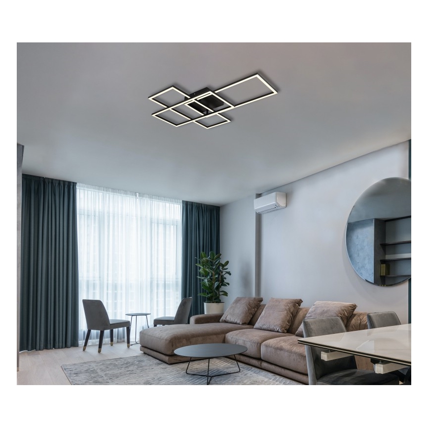 Globo - Светодиодный потолочный светильник с регулированием яркости LED/40W/230V 2700-6500K 51x74 см Wi-Fi Tuya + дистанционное управление