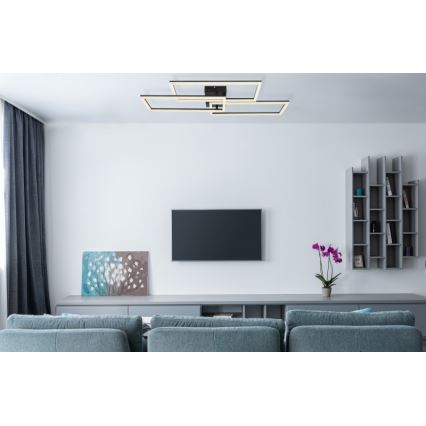 Globo - Пристельова LED люстра з регулюванням яскравості LED/58W/230V 3000-6000K + пульт дистанційного керування