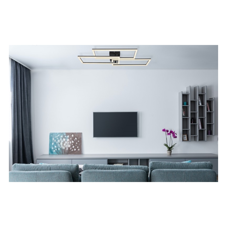 Globo - Пристельова LED люстра з регулюванням яскравості LED/58W/230V 3000-6000K + пульт дистанційного керування