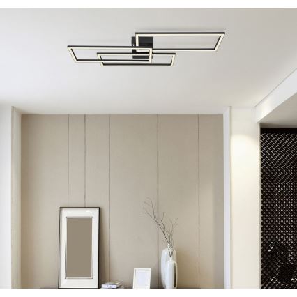 Globo - Светодиодный потолочный светильник с регулированием яркости LED/58W/230V 2700-6500K Wi-Fi Tuya + дистанционное управление