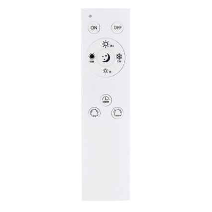 Globo - Светодиодная припотолочная люстра с регулированием яркости LED/22W/230V 2700-6000K + дистанционное управление