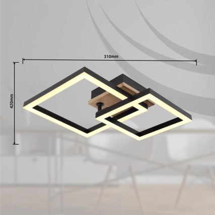Globo - Стельовий LED світильник LED/15W/230V 3000K