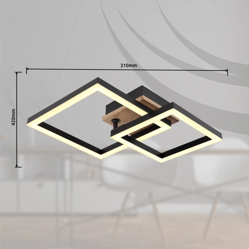 Globo - Стельовий LED світильник LED/15W/230V 3000K
